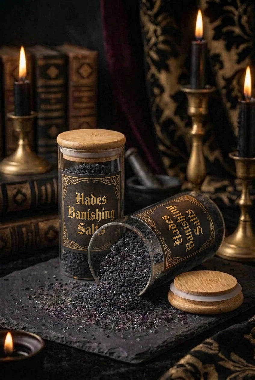 Hades Banishing Salt Scrub