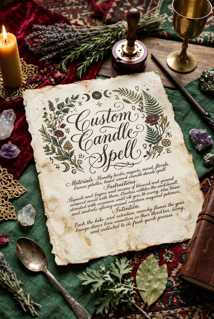Custom Candle Spell