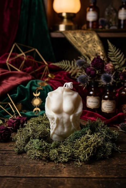 Female Winged Body Candles
